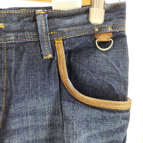 アルマーニジーンズ ARMANI JEANS 立体裁断 ボタンフライデニムパンツ メンズ UK:32-33