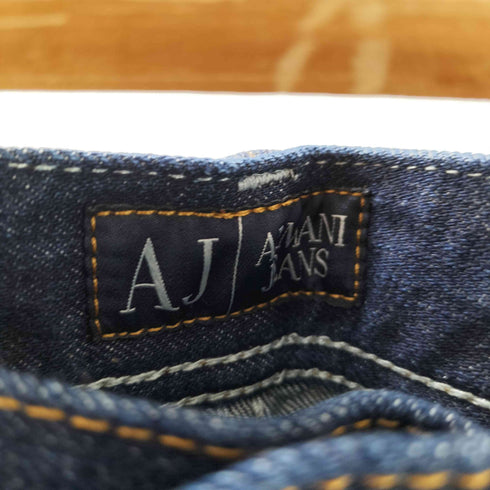 アルマーニジーンズ ARMANI JEANS 立体裁断 ボタンフライデニムパンツ メンズ UK:32-33