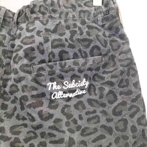 サブサエティ Subciety Glitter leopard slacks メンズ JPN:L