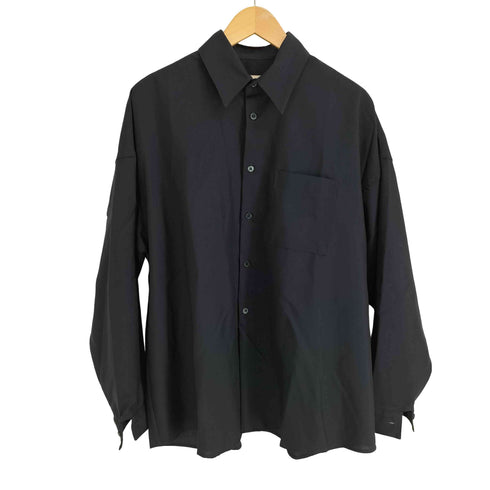 マルニ MARNI 24AW TROPICAL WOOL SHIRT トロピカルウールシャツ メンズ EUR:44