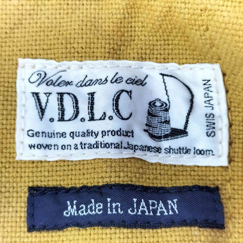 倉敷帆布 V.D.L.C 日本製 キャラクターワッペン ハンド トートバッグ レディース