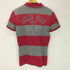 アルマーニジーンズ ARMANI JEANS バックプリント ボーダーポロシャツ メンズ import:M