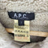 アーペーセー A.P.C. 90-00S フランス製 イーストバイウエスト期 ラムレザー 切替し ロング ムートンコート レディース 2
