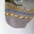 Nancy Vale HANDKNITTED 花柄 Vネック ウール100 ハンドニット レディース import:M