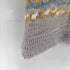Nancy Vale HANDKNITTED 花柄 Vネック ウール100 ハンドニット レディース import:M