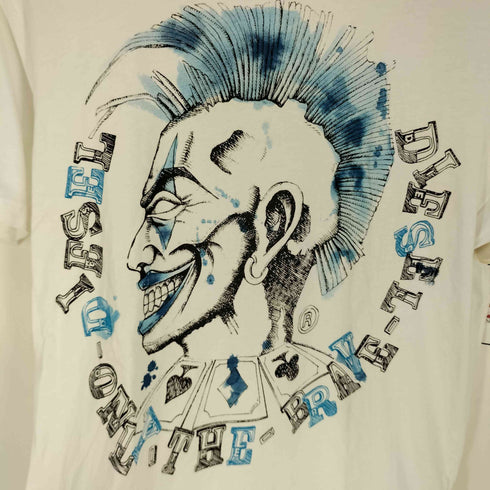 ディーゼル DIESEL プリント クルーネックTシャツ メンズ import:M