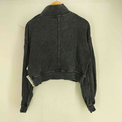 ジーナシス JEANASIS ブリーチハーフZIPショートプルオーバー レディース FREE