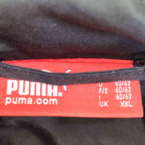 プーマ PUMA ロゴ刺繍 ハーフジップ ライディングプルオーバーブルゾン 裾ジップ メンズ XXL
