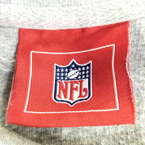 エヌエフエル NFL ロゴ刺繍 オーバーサイズ スウェット メンズ