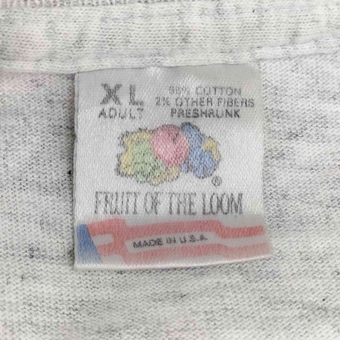 フルーツオブザルーム FRUIT OF THE LOOM 90S MADE IN USA プリント S/S Tシャツ メンズ JPN:XL