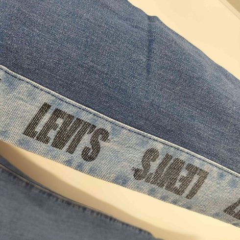 リーバイス Levis Hi-Ball Side Logo Cropped Tapered サイドロゴ テーパードデニム メンズ W30