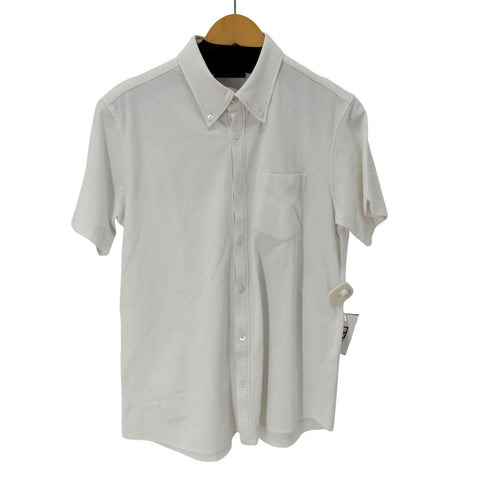 フレッドペリー FRED PERRY ピケ ボタンダウン 半袖シャツ 鹿の子 メンズ import:L