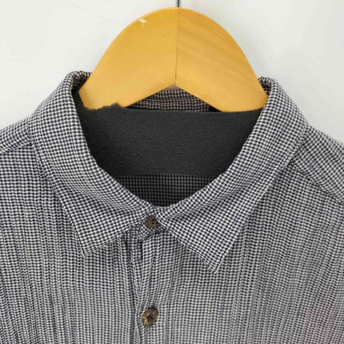 パタゴニア patagonia 97SS ポルトガル製 ACヤーンダイシャツ 千鳥格子 半袖シャツ メンズ import:M