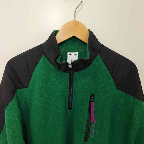 エックスガール X-girl 18AW HALF ZIP FLEECE TOP レディース 1