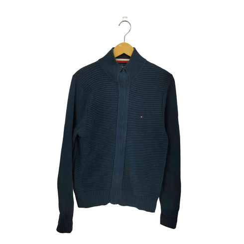 トミーヒルフィガー TOMMY HILFIGER Premium Cotton コットン ドライバーズニット メンズ S