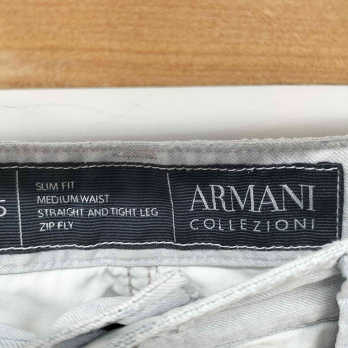 アルマーニコレツィオーニ ARMANI COLLEZIONI J15 slim fit 5ポケットパンツ メンズ US:32-33