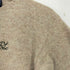 ラルフローレン RALPH LAUREN DRY CLEAN ロゴ刺繍 ウールニット レディース