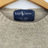 ラルフローレン RALPH LAUREN DRY CLEAN ロゴ刺繍 ウールニット レディース