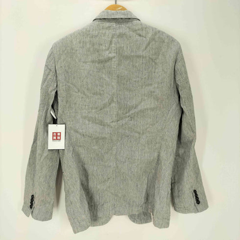 アルマーニコレツィオーニ ARMANI COLLEZIONI ヘリンボーン リネンテーラードジャケット メンズ 40