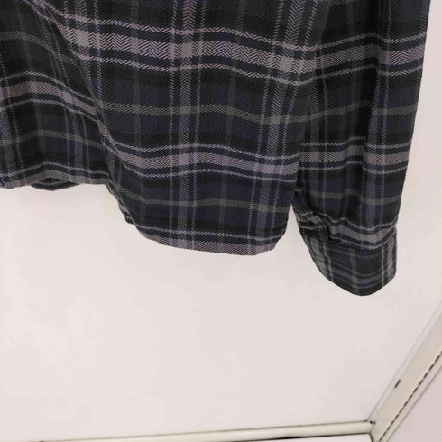 ビームス BEAMS ショート チェックシャツ メンズ L