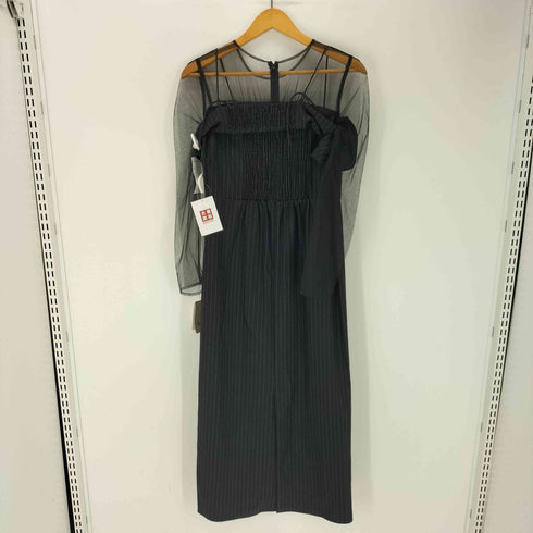 le'RURE 24AW Wavy fill busier stripe dress レディース JPN:M