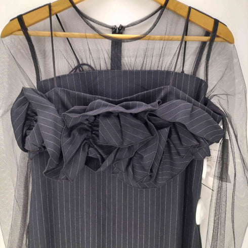 le'RURE 24AW Wavy fill busier stripe dress レディース JPN:M