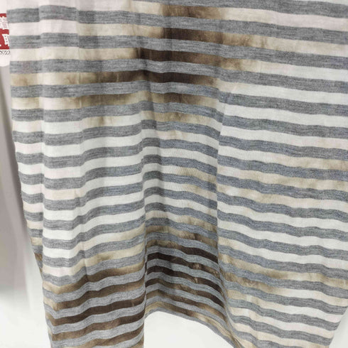 アルマーニコレツィオーニ ARMANI COLLEZIONI グラデーション ボーダーカットソー メンズ import:L