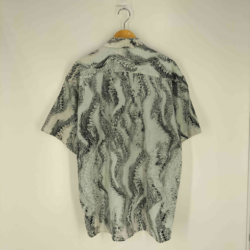 TOZAL CLASSIC 総柄 ポケット付き 半袖 シャツ メンズ import:XXL
