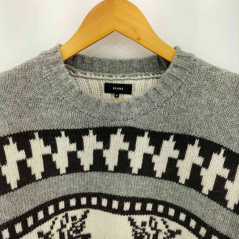 ビームス BEAMS ウインター クルーネックニット メンズ M