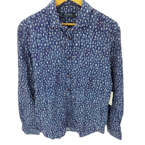 デシグアル Desigual 総柄プリントシャツ メンズ JPN:M
