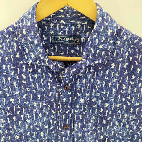 デシグアル Desigual 総柄プリントシャツ メンズ JPN:M