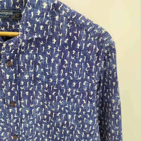 デシグアル Desigual 総柄プリントシャツ メンズ JPN:M