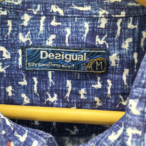 デシグアル Desigual 総柄プリントシャツ メンズ JPN:M