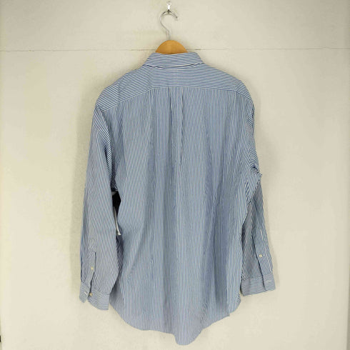ラルフローレン RALPH LAUREN YARMOUTH ストライプ柄ポニー刺繍BDシャツ メンズ 16 1/2 34