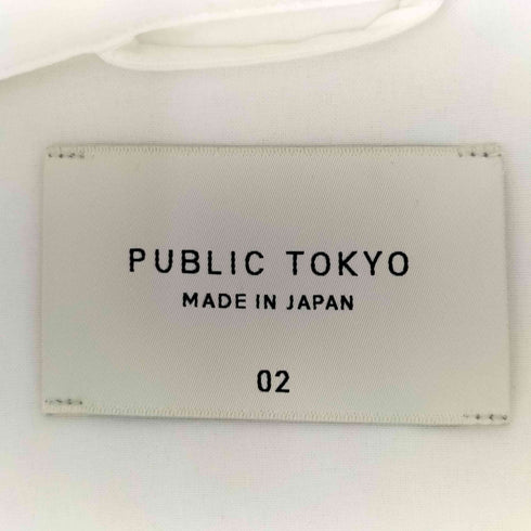 パブリックトウキョウ PUBLIC TOKYO コンフォートリラックスオープンカラーシャツ メンズ 2