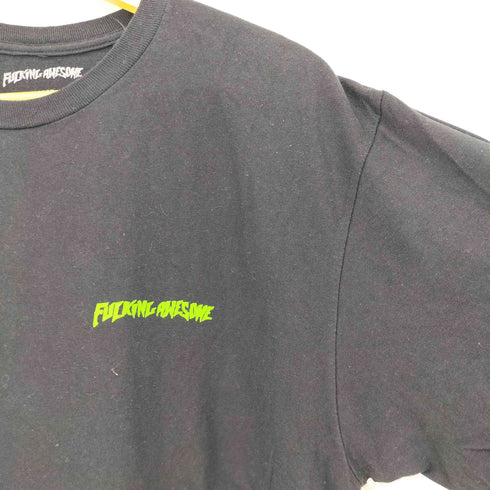 ファッキンオーサム FUCKING AWESOME バックプリント フロントロゴプリント 半袖Tシャツ メンズ LARGE
