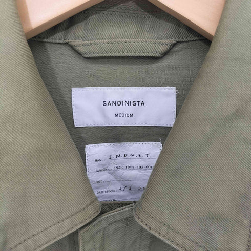 サンディニスタ Sandinista 20SS MILITARY VINTAGE SHIRT JACKET メンズ JPN:M