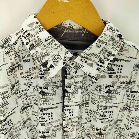 デシグアル Desigual CAM VICTOR 総柄プリントシャツ メンズ JPN:M