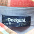 デシグアル Desigual CAM TROLE 落書き チェックシャツ メンズ JPN:M