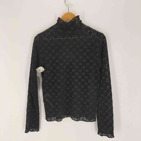 レイビームス Ray BEAMS キモウ フラワー レース ハイネック トップス レディース