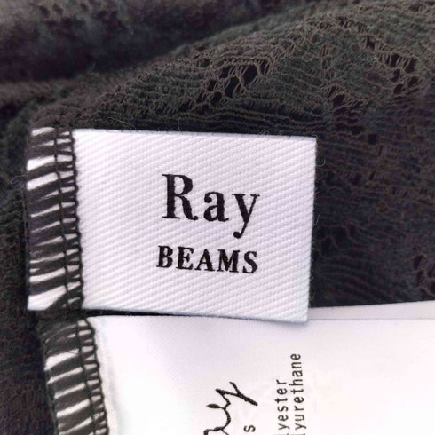 レイビームス Ray BEAMS キモウ フラワー レース ハイネック トップス レディース