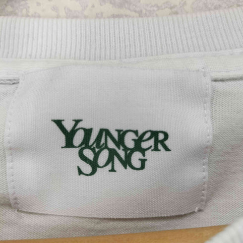 ヤンガーソング Younger Song 両面プリントクルーネックTシャツ メンズ XL