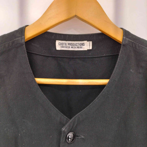 クーディプロダクション cootie productions Rough Twill Work Vest ツイルワークベスト メンズ XL