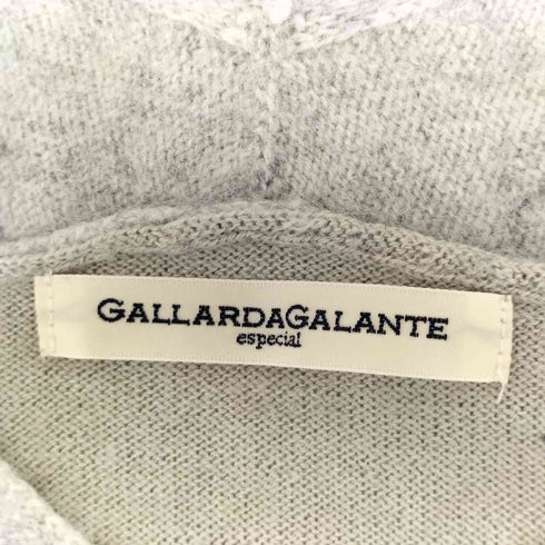 ガリャルダガランテ GALLARDAGALANTE ウールアンゴラ ドッキングニット レディース FREE