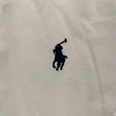 ラルフローレン RALPH LAUREN 90s YAMOUTH PINPOINT OXFORD ポニー刺繍 ボタンダウン 半袖 シャツ メンズ