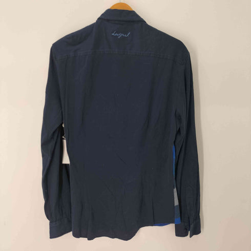 デシグアル Desigual BERNARD ボーダーBDシャツ メンズ JPN:M