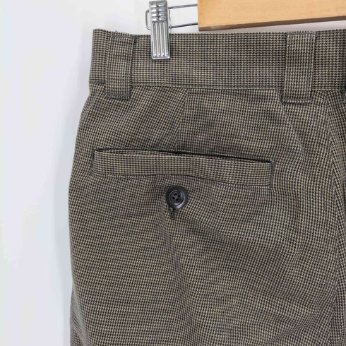 エムエイチエル MHL. ガンクラブチェック タックワイドパンツ メンズ JPN:L