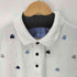 ブルックスブラザーズ BROOKS BROTHERS Slim Fit ロゴ総柄 ポロシャツ メンズ import:L