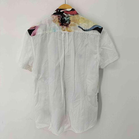 デシグアル Desigual CAM LEO 総柄プリント 半袖シャツ メンズ JPN:M