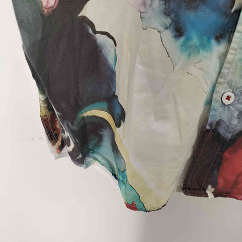デシグアル Desigual CAM LEO 総柄プリント 半袖シャツ メンズ JPN:M